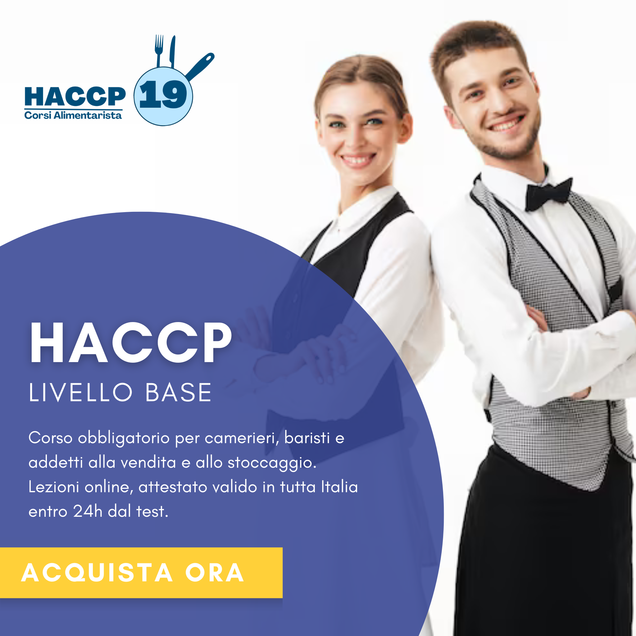 Corso HACCP Alimentarista Livello I (Base)